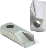 Close up of the dual edged steel blades on the JCS Jacket stripping tool by Cable Prep