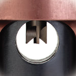 Close up of open body and blade design of AIO Stripping and Coring tool by CablePrep