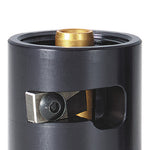 Close up of the patented mandrel pin on the JCS jacket stripping tool by Cable Prep