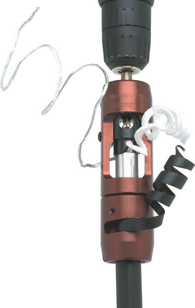 Breakdown of the six functions in the all in one stripping and coring tool by CablePrep